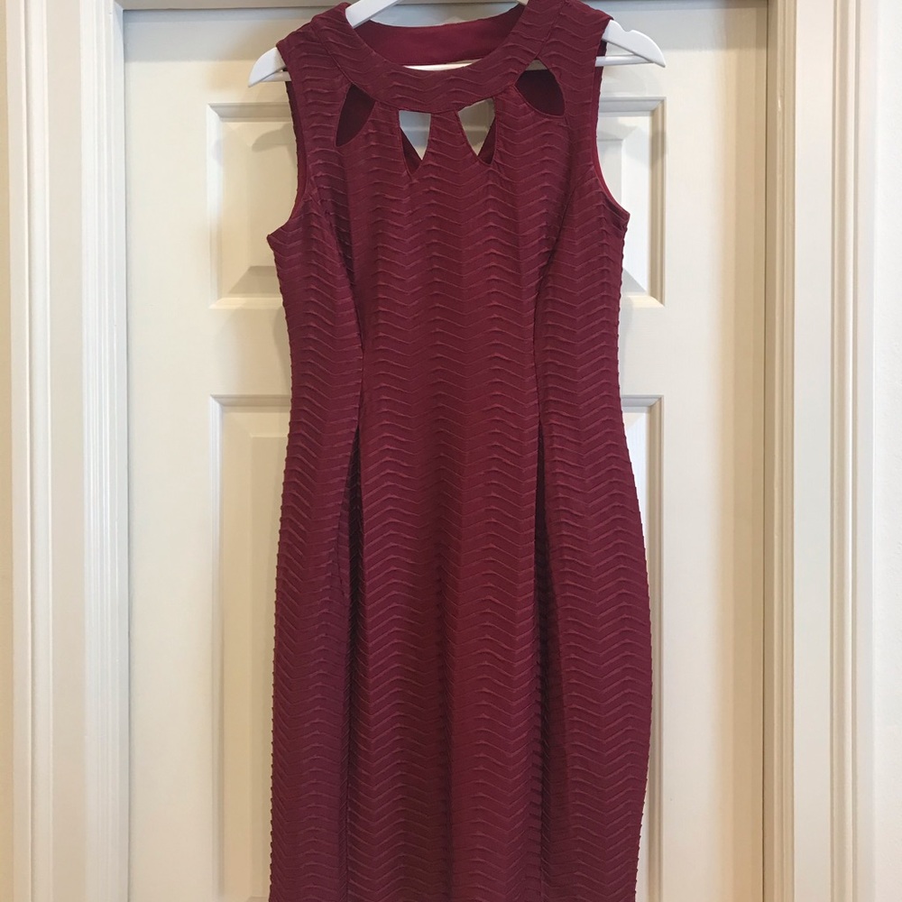 Maroon Formal Dress Size Medium